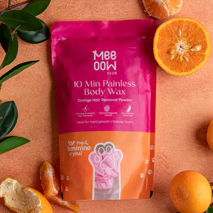 Meeow Hair Removal Wax Powder Mask - Buy 1 Get 1 Free