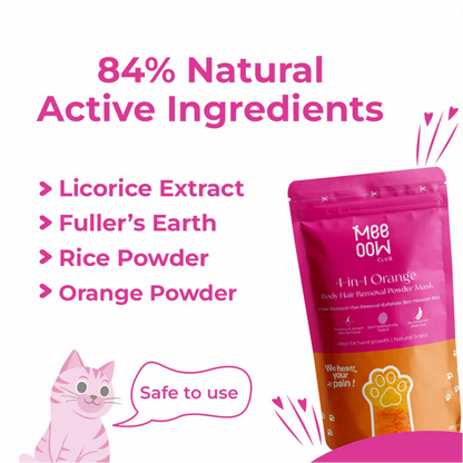 Meeow Hair Removal Wax Powder Mask - Buy 1 Get 1 Free