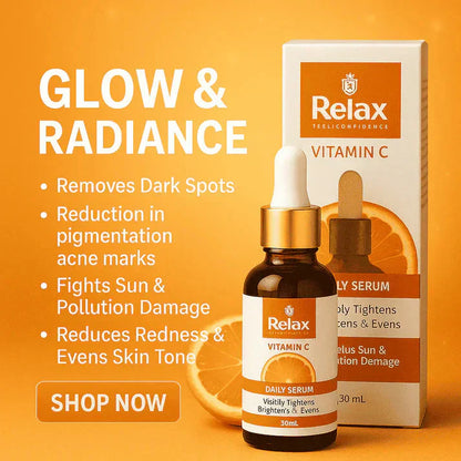 Relax Vitamin C Face Serum - Buy 1 Get 1 Free