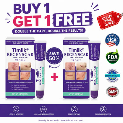 ReGenScar Stem Cell Repair Gel (Visible Scar Improvement in 7 Days) (Buy 1 Get 1 Free)