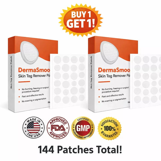 Derma Smooth Skin Tag Remover Patches- Buy 1 Get 1 Free