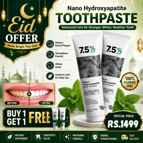 7.5% Nano Hydroxyapatite Toothpaste